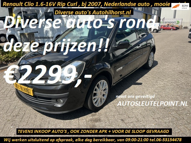 Renault Clio 1.6-16V Rip Curl leuke aparte auto !!