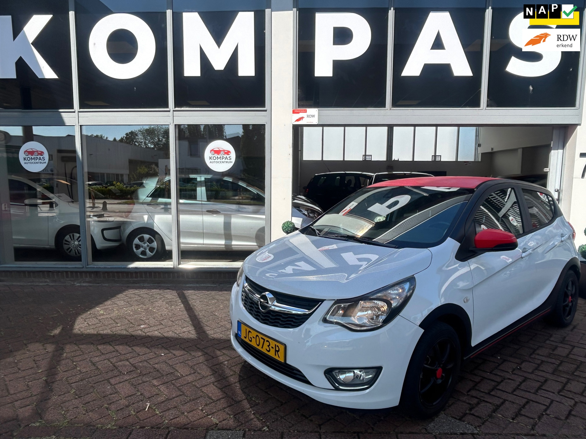 Opel KARL 1.0 ecoFLEX Cosmo|Nw.Koppeling|AIRCO|CC|Nap|Bluetooth|APK27|LM.Velgen|EL.Ramen