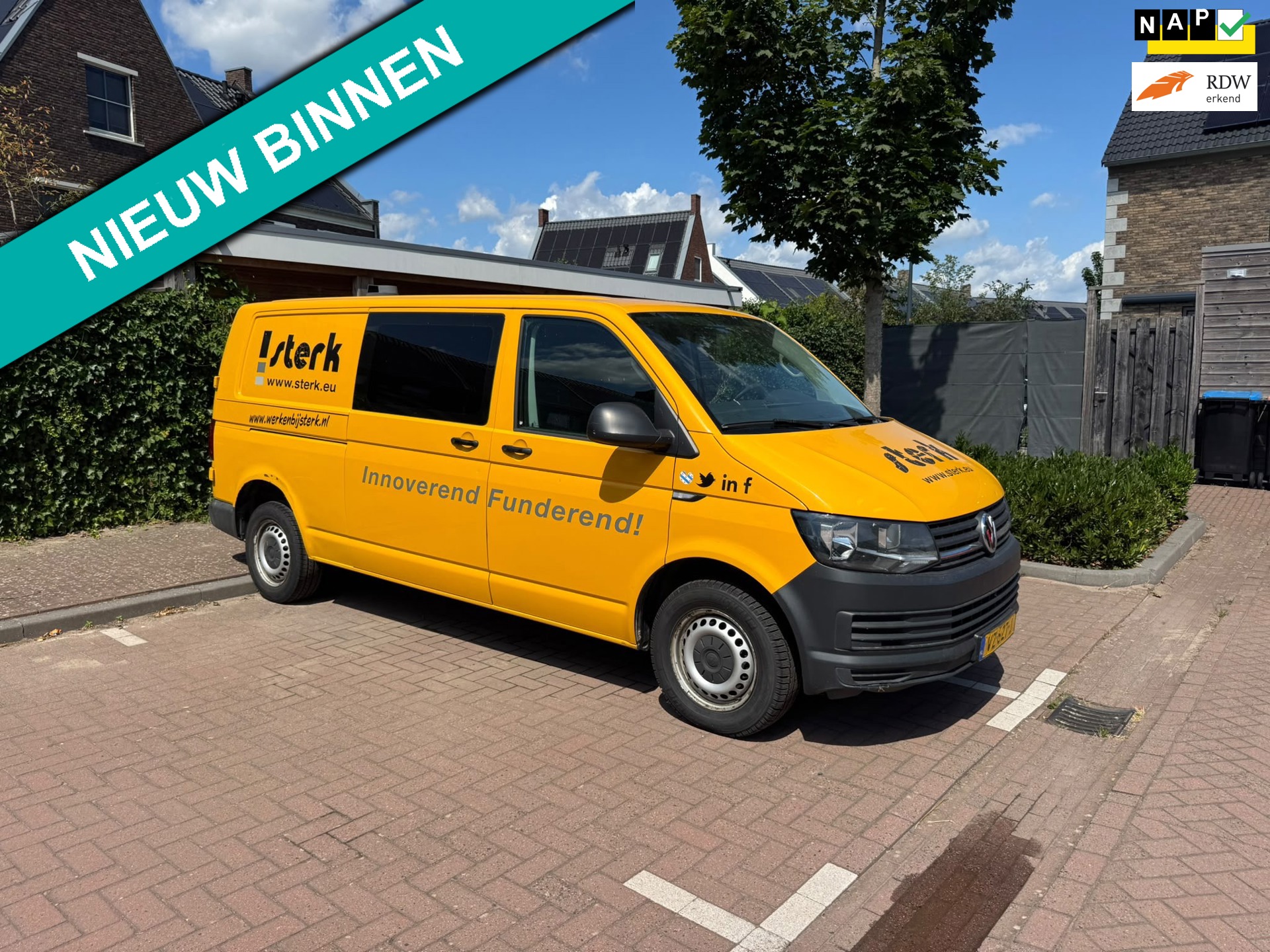 Volkswagen Transporter 2.0 TDI 140PK Automaat L2H1 DC Comfortline Dubbele Cabine Airco Cruise Elk.Ramen