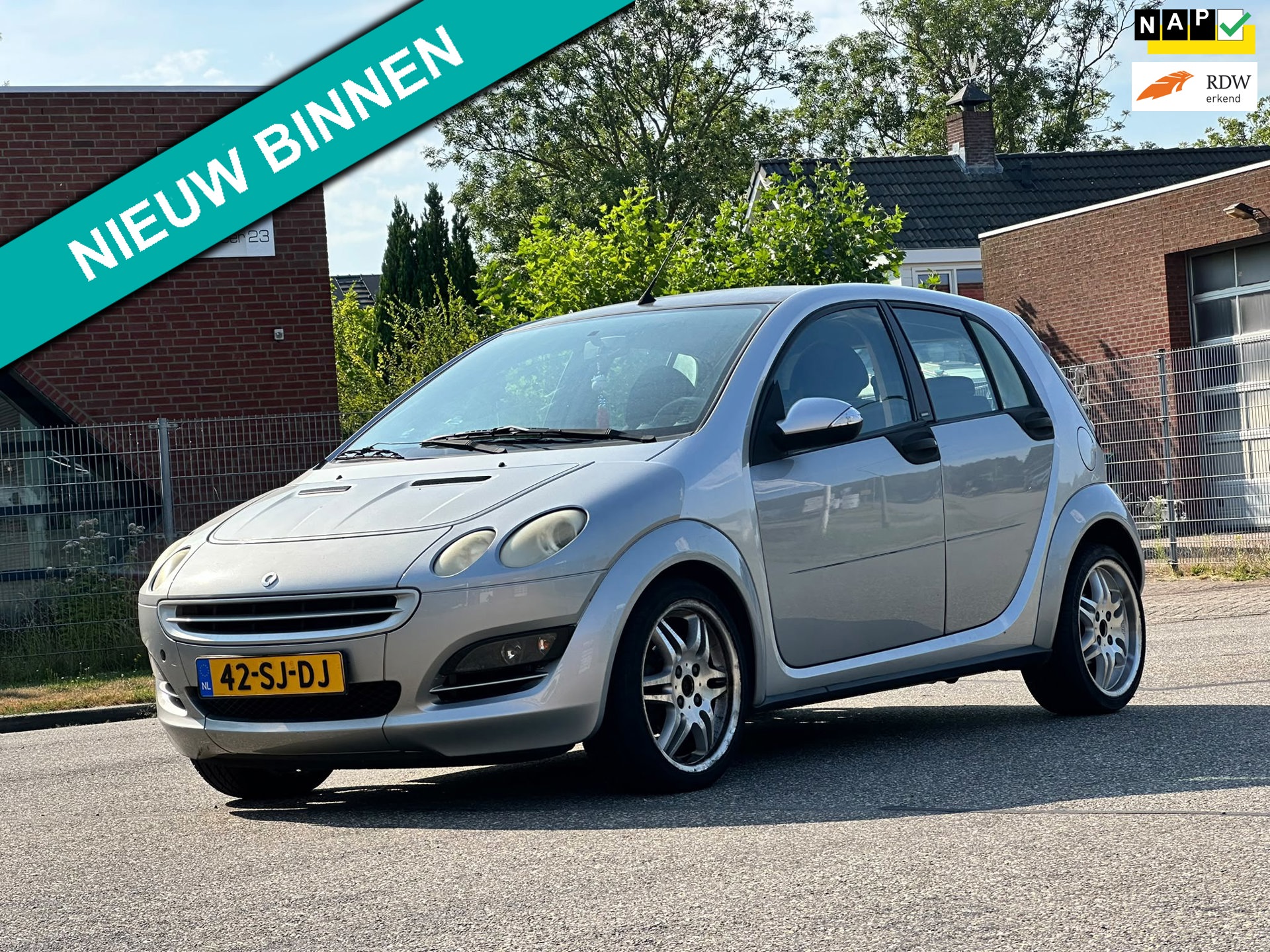 Smart Forfour 1.1 passion 5DR*Airco*NAP*LM velgen*Elektrische ramen*