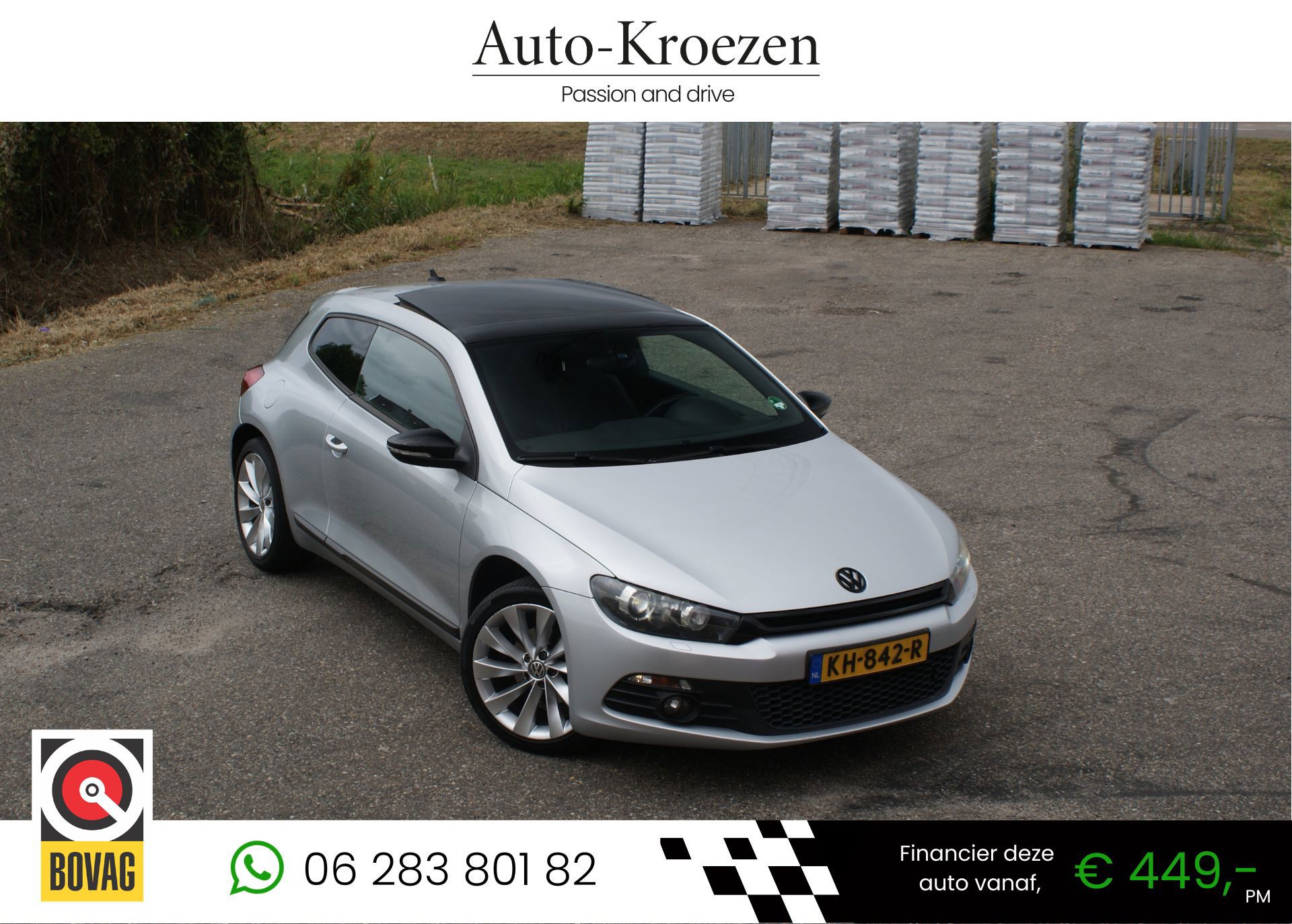 Volkswagen Scirocco 1.4 TSI Edition | Pano | Cruise | Camera | Xenon | Sfeer verlichting |