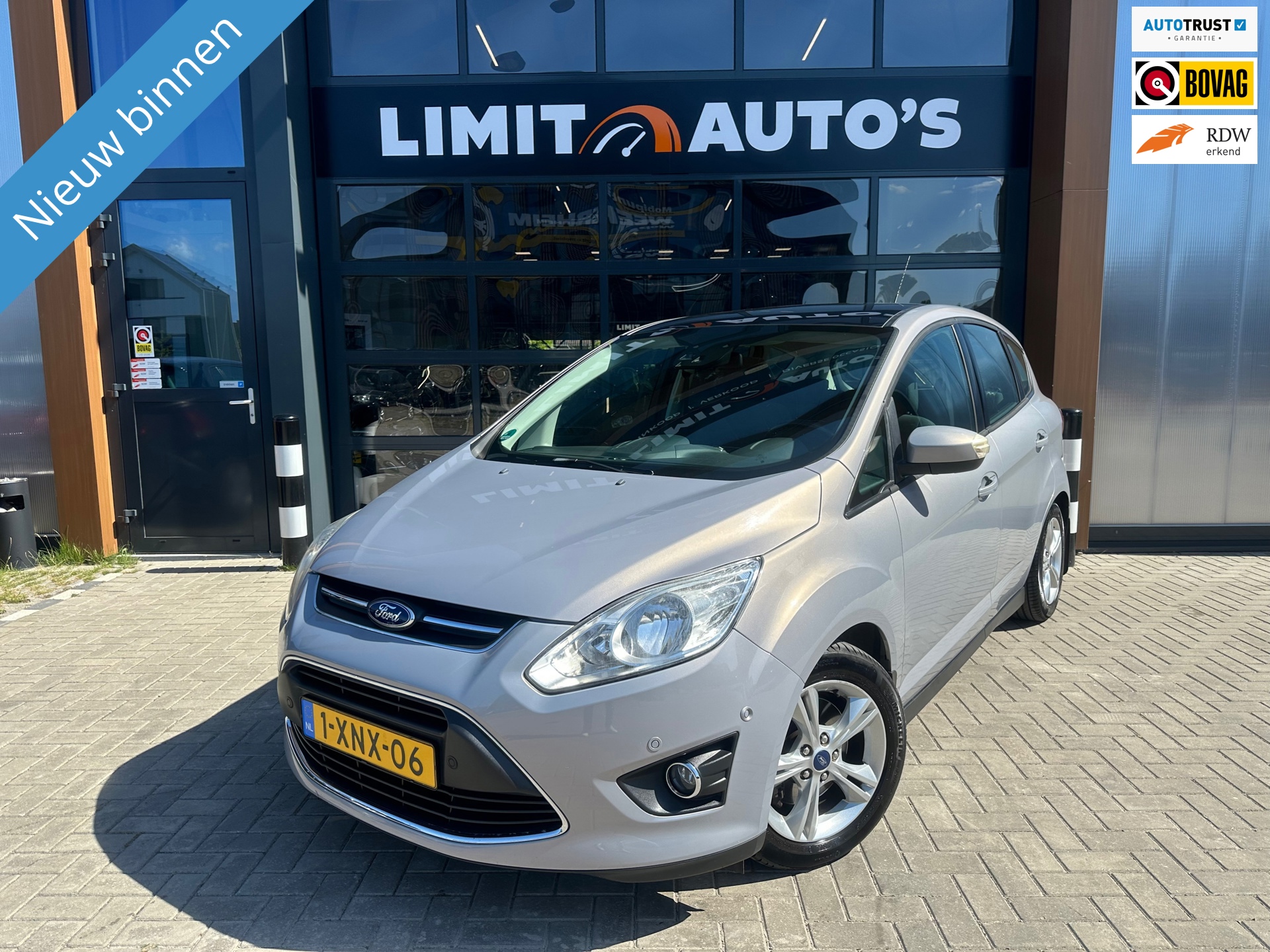 Ford C-Max 1.6 EcoBoost Titanium Airco/Navi/Pano/Pdc.v+a/St.verwarming/Apk