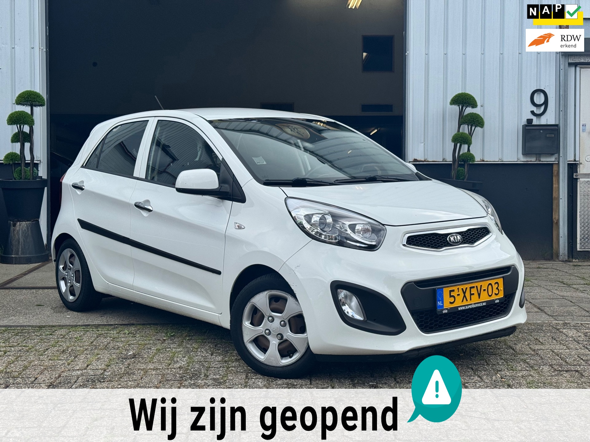 Kia Picanto 1.0 | 1STE EIG. | AIRCO | ELEK. RAMEN | 2014 | 5 DRS |