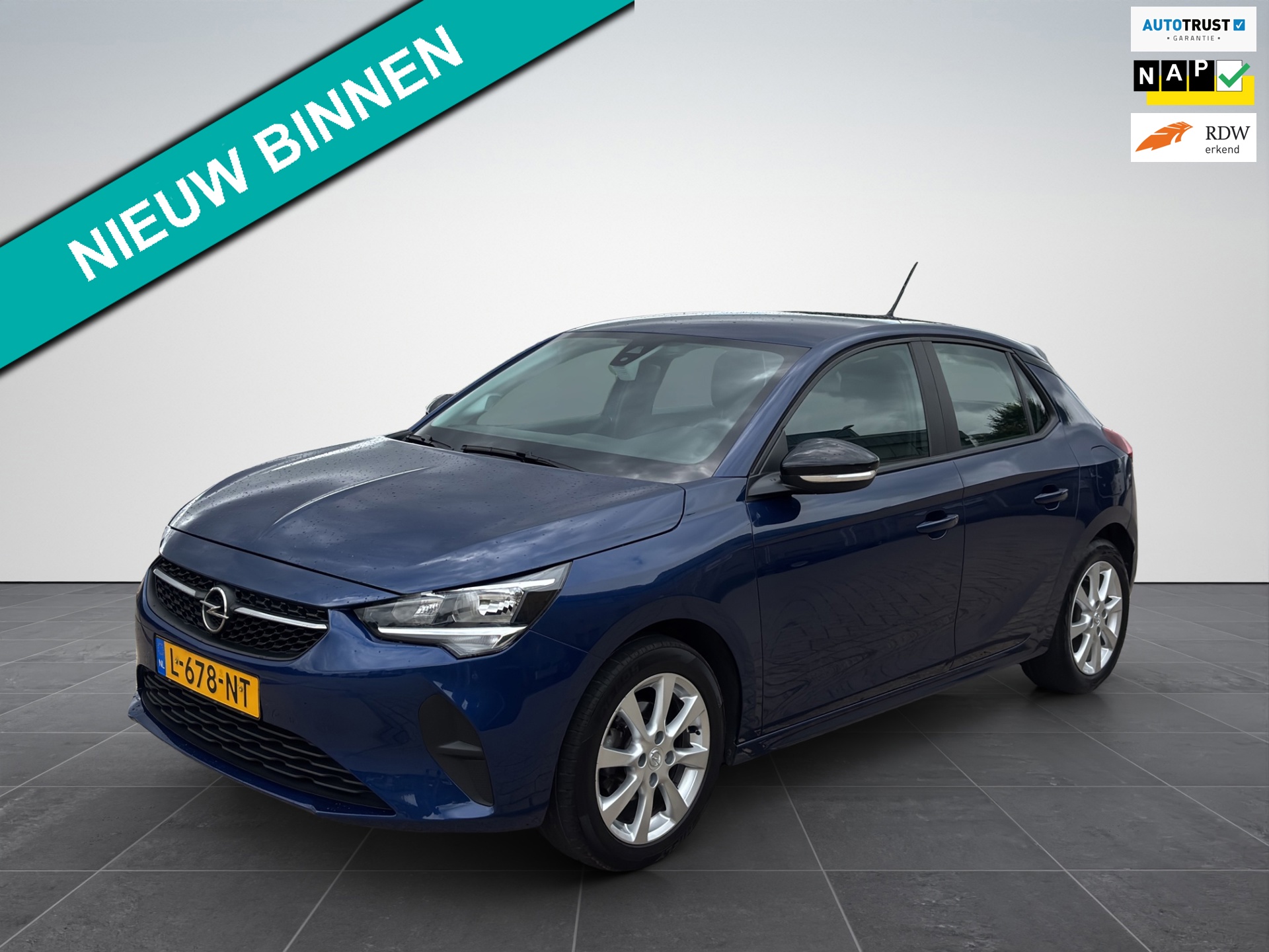 Opel Corsa 1.2 Edition 2021 Rijk uitgerust! - Prijs incl. BTW