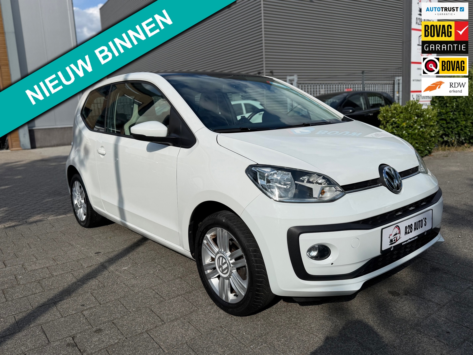 Volkswagen UP! 1.0 BMT move up!|Automaat|Pano|NAP|Stoelverw.|