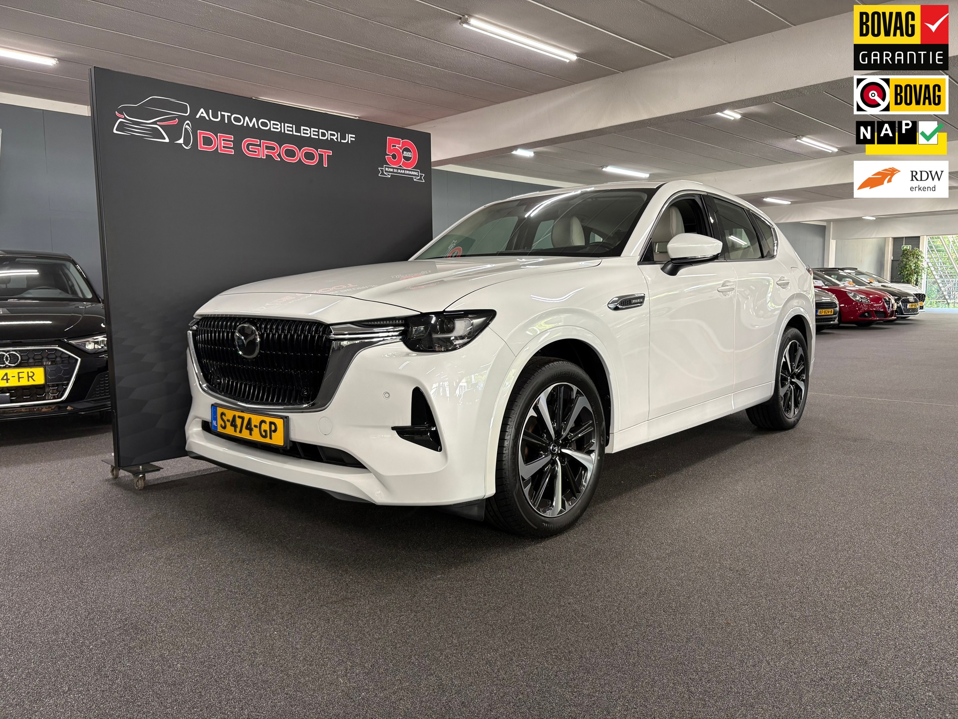Mazda CX-60 2.5 e-SkyActiv PHEV Takumi/ NL auto/ Eerste eigenaar/ Elektrische trekhaak