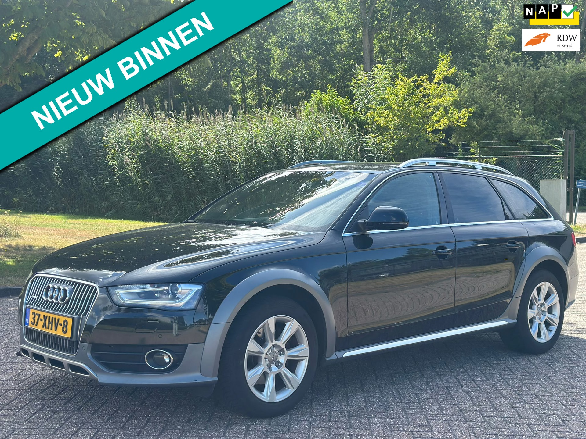 Audi A4 allroad quattro 2.0 TFSI Pro Line/AIRCO/CRUISE/HALF LEDER/DODEHOEKSENS/NAVRSENS VOOR-ACHTER/VERWARMDE VOORST/XENON