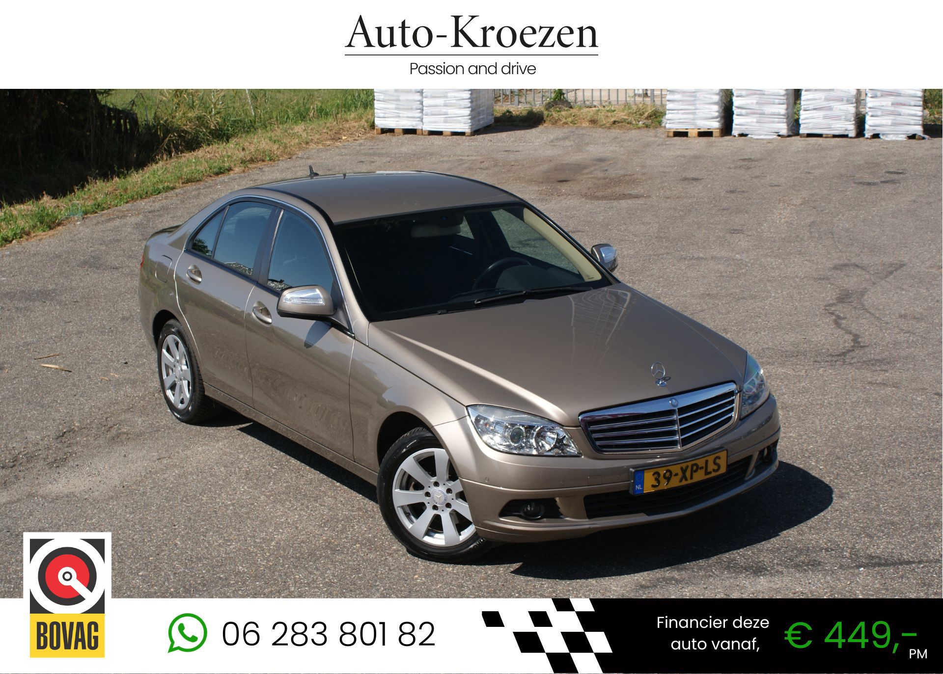 Mercedes-Benz C-klasse 200 K | Orgineel NL | Cruise control |Trekhaak