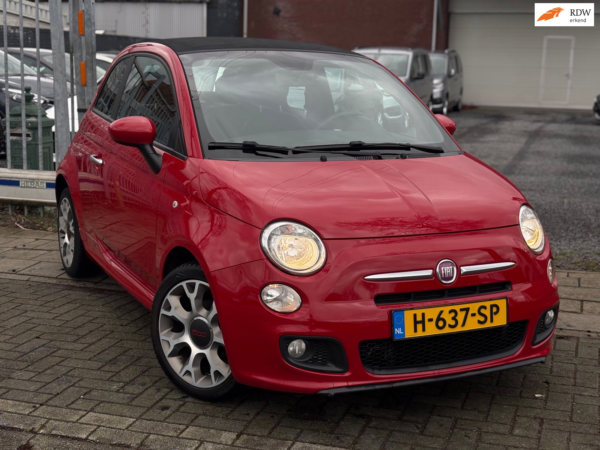 Fiat 500C 0.9 TwinAir Turbo Sport | virtual cockpit | Half leder |16” LMV |