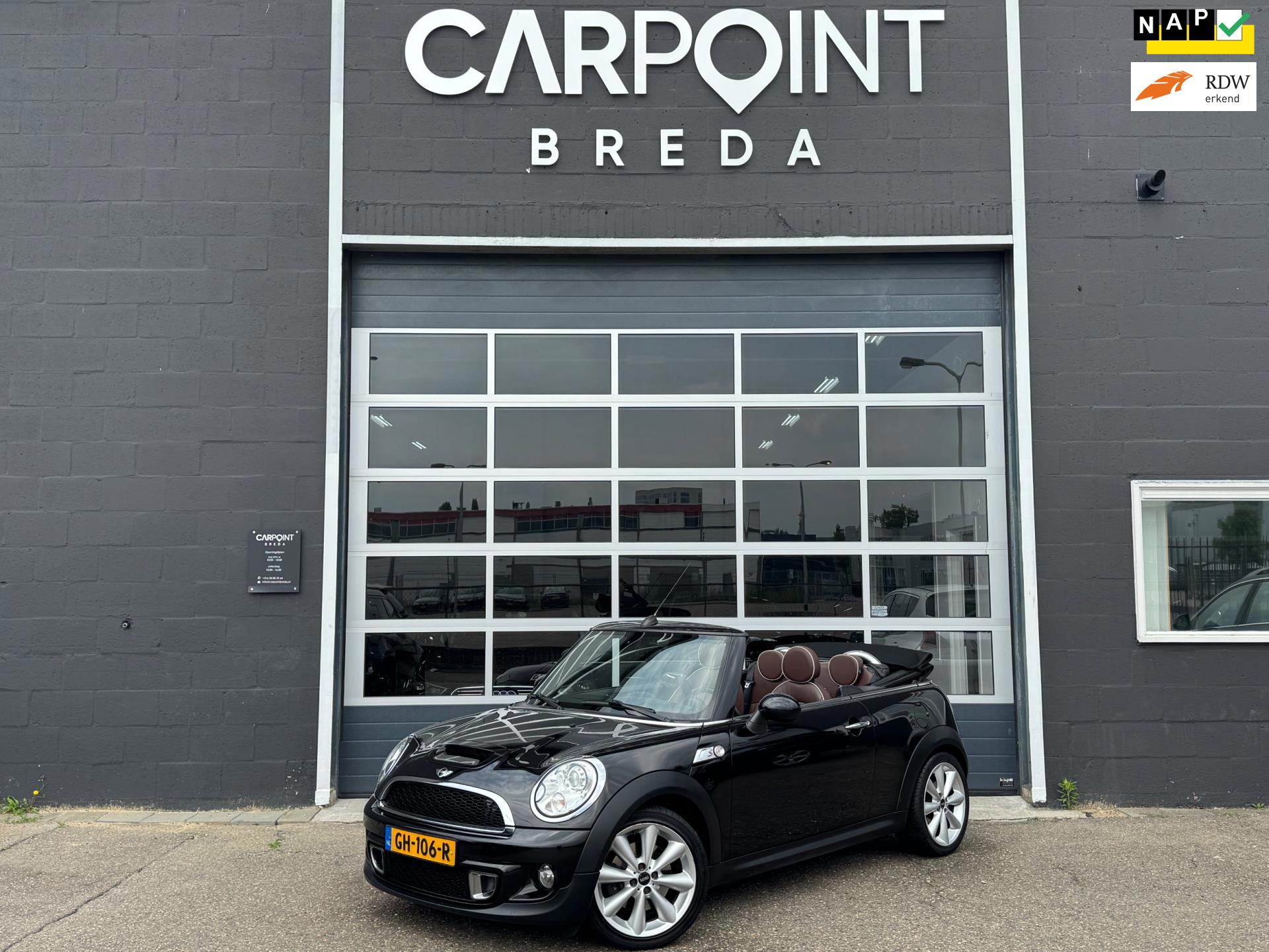 Mini Mini Cabrio 1.6 Cooper S, AUTOMAAT, LEER, NAVI, CLIMA,
