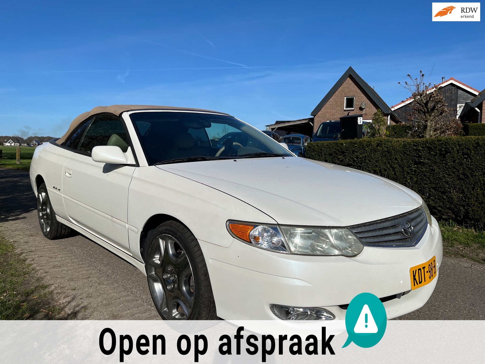 Toyota Camry 3.0 V6 Solara 2drs Cabriolet Automaat