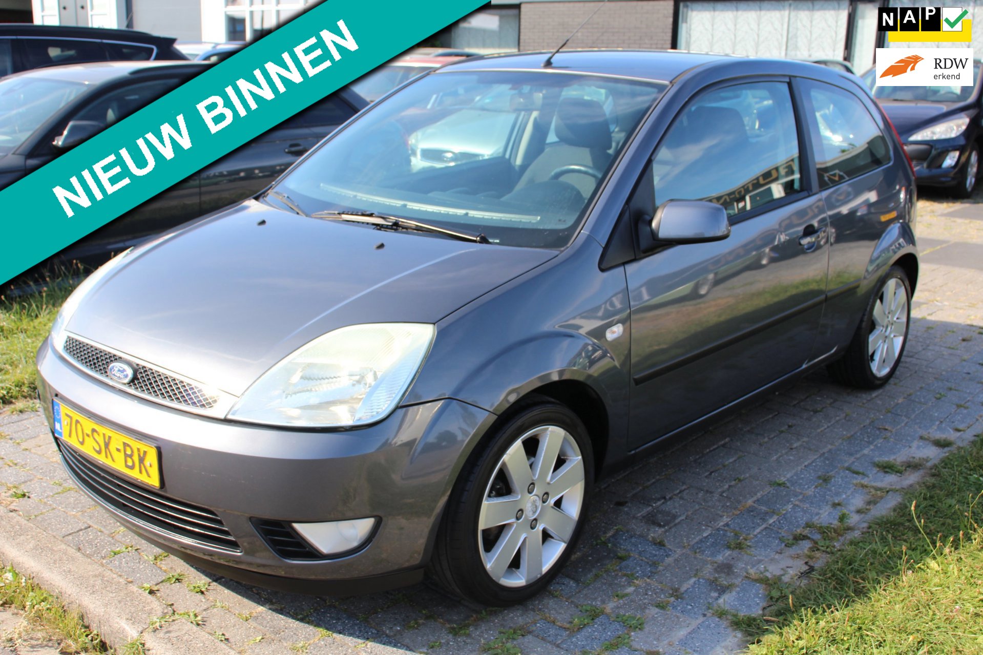 Ford Fiesta 1.3i Futura Airco LM-Velgen Elec. ramen+spiegels CPV NAP APK