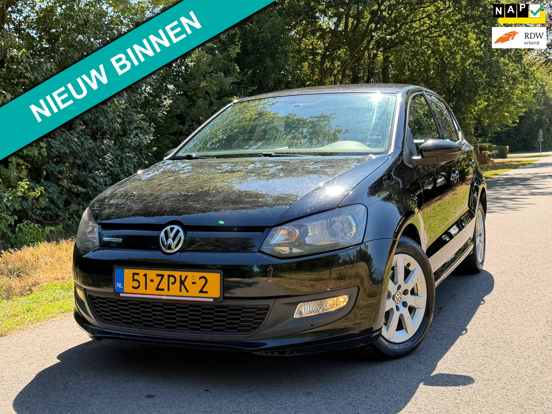Volkswagen Polo 1.2 TDI BlueMotion Comfort Edition | Cruise + Airco koud Nu € 2.975,-!!!