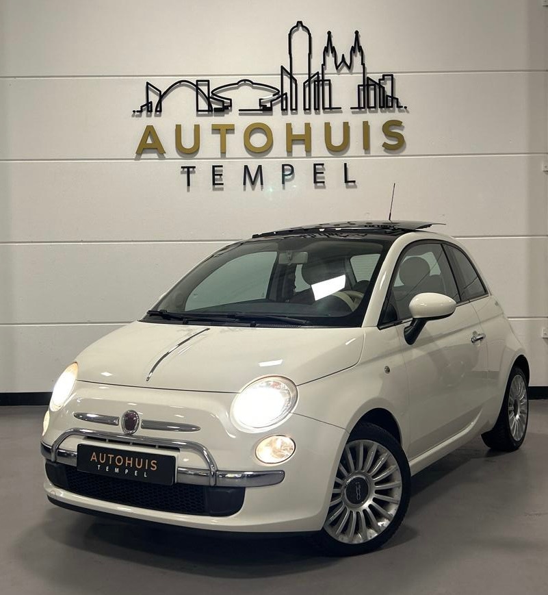 Fiat 500 1.2 Lounge Nap Airco Leder Panoramadak Isofix 16Inch Nwe APK