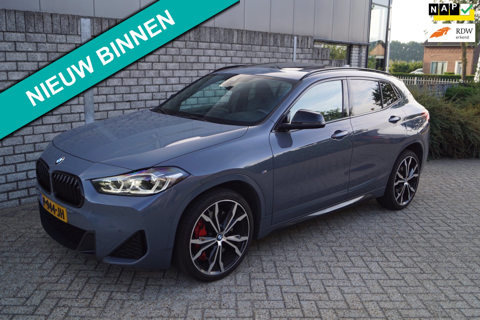BMW X2 SDrive20i Business Edition Plus M Sport Autom Panodak Leder Navi Camera Clima Head-Up Cruise 2x PDC LMV 20 ENZ NL Auto