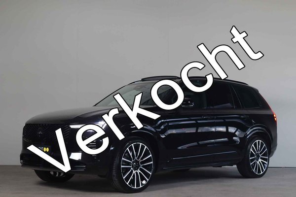­ Volvo XC90 2.0 T8 PHEV AWD Ultra Black Edition Bow&Wilk I Luchtvering I Elek.Trek. I HUD