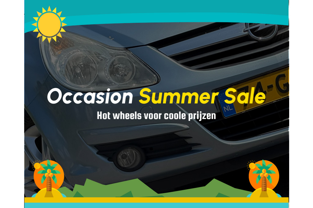 Opel Corsa 1.4-16V Cosmo | Ice Blue | Cruise/Fietsendrager/Airco/LMV - Keurig!