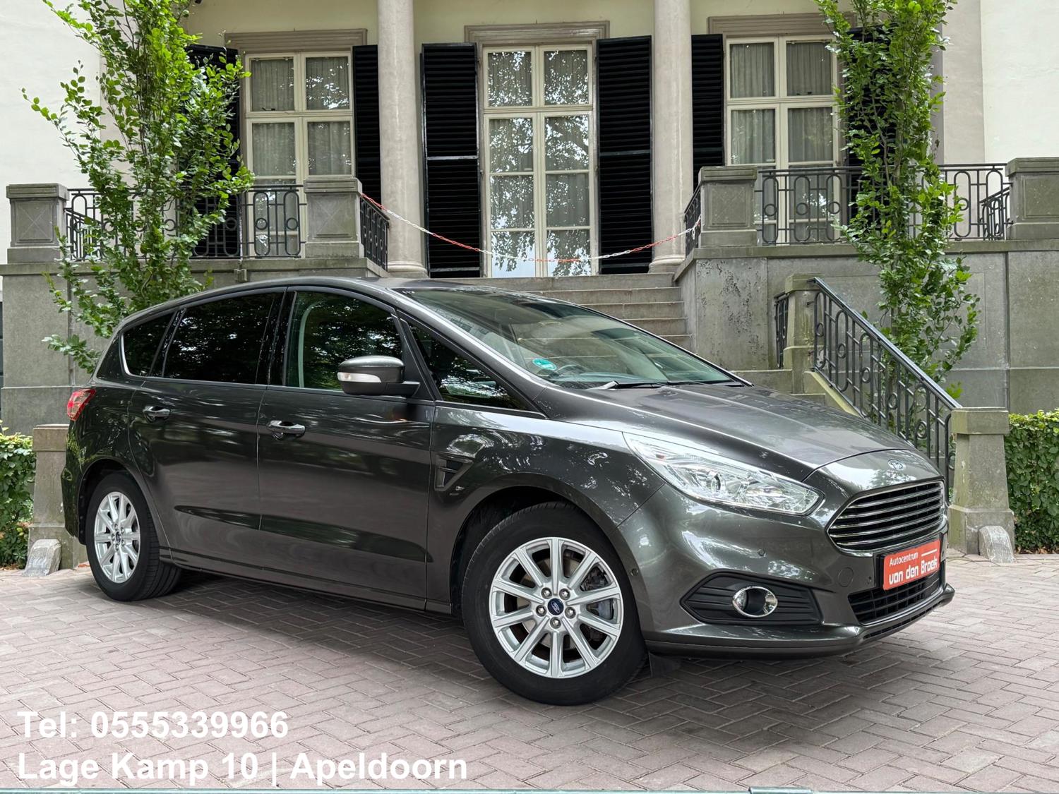 Ford S-Max 1.5 Titanium 7p. Navi Climate Cruise Ctr Trekhaak Pdc Stoelverwarming Lmv Pdc
