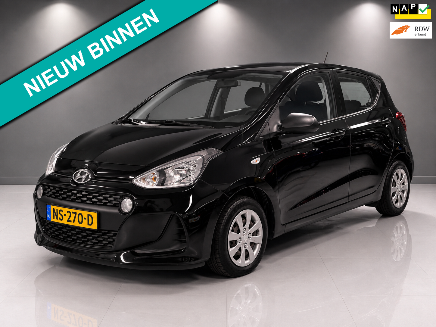 Hyundai I10 1.0i i-Motion 5-DEURS AIRCO/ELEKTR. PAKKET | NETTE AUTO !