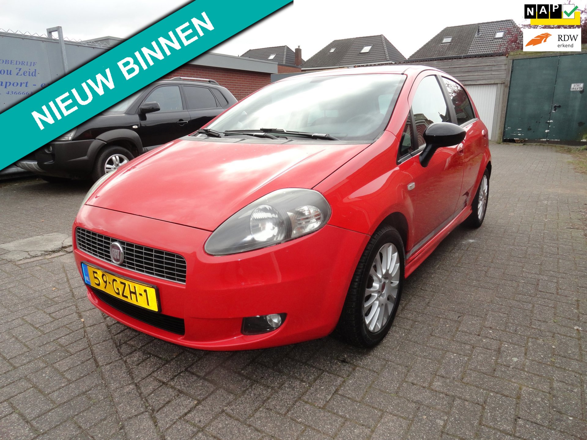 Fiat Grande Punto 1.4 SPORT NeroBianco (KM 168228 NAP AIRCO)