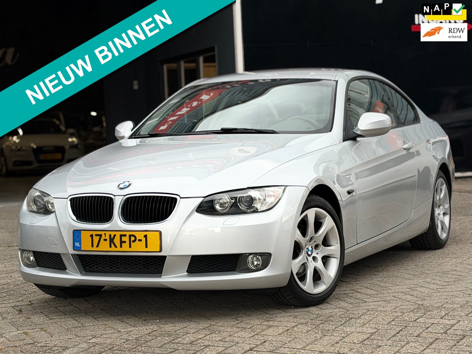 BMW 3-serie Coupé 320i Corporate Lease High Executive LEDER/CRUISE/AIRCO/6-BAK | NETTE AUTO !