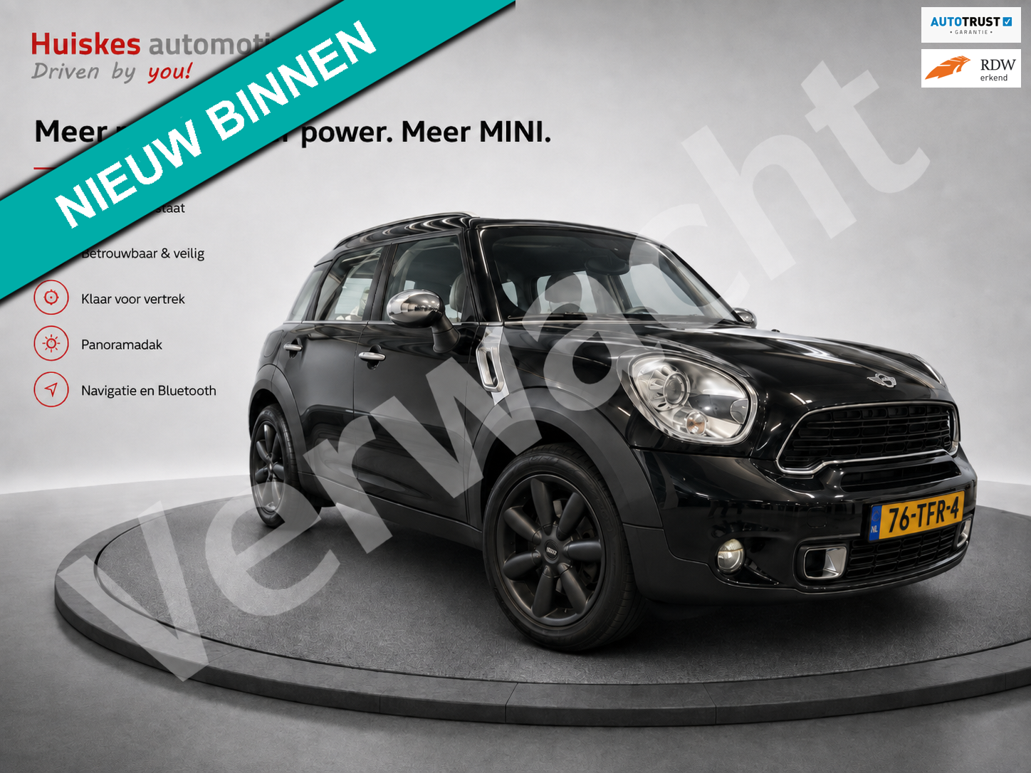 Mini Countryman 1.6 Cooper S Chili NL-Auto/Panorama/Navi/leder