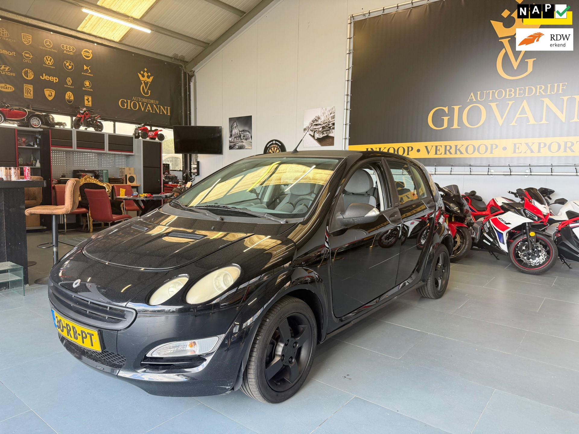 Smart inruil mogelijkm Forfour 1.1 blackbasic