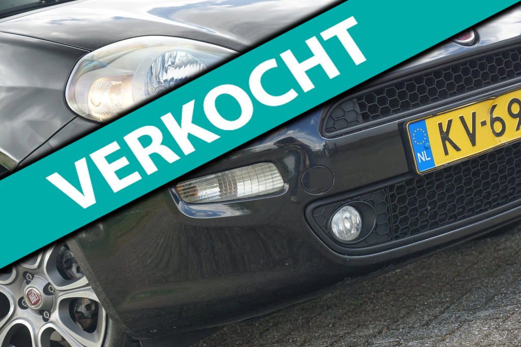 Fiat Punto Evo 0.9 TwinAir Lounge | Nero Vesuvio | Sportstoelen/Cruise/Clima/PDC/6-bak/AllSeason - Lekker compleet!