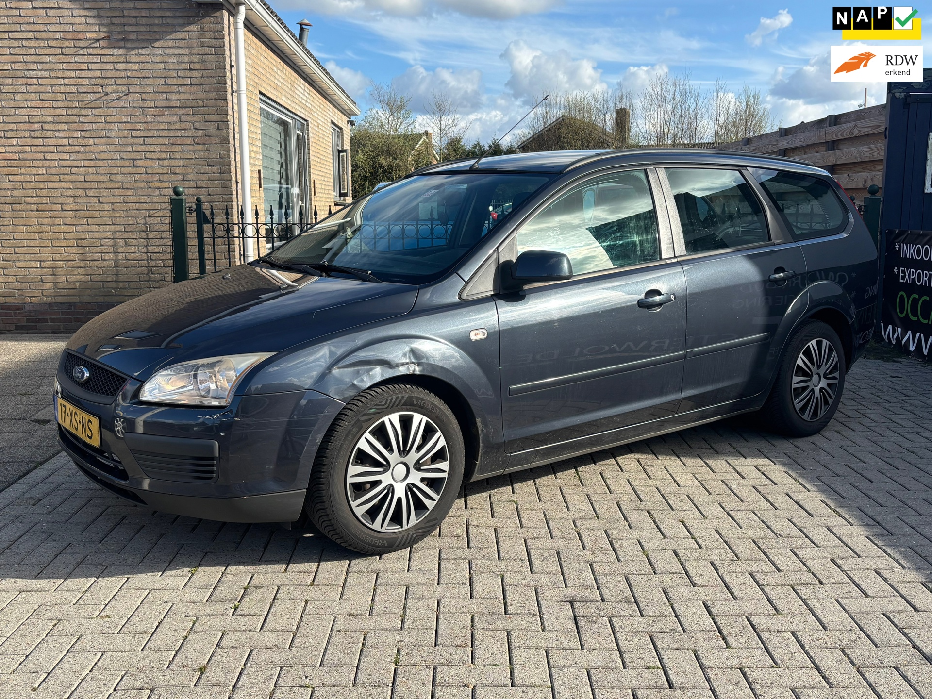 Ford Focus Wagon 1.6-16V Trend | rijd schakelt goed |nieuwe apk keuring| airco |