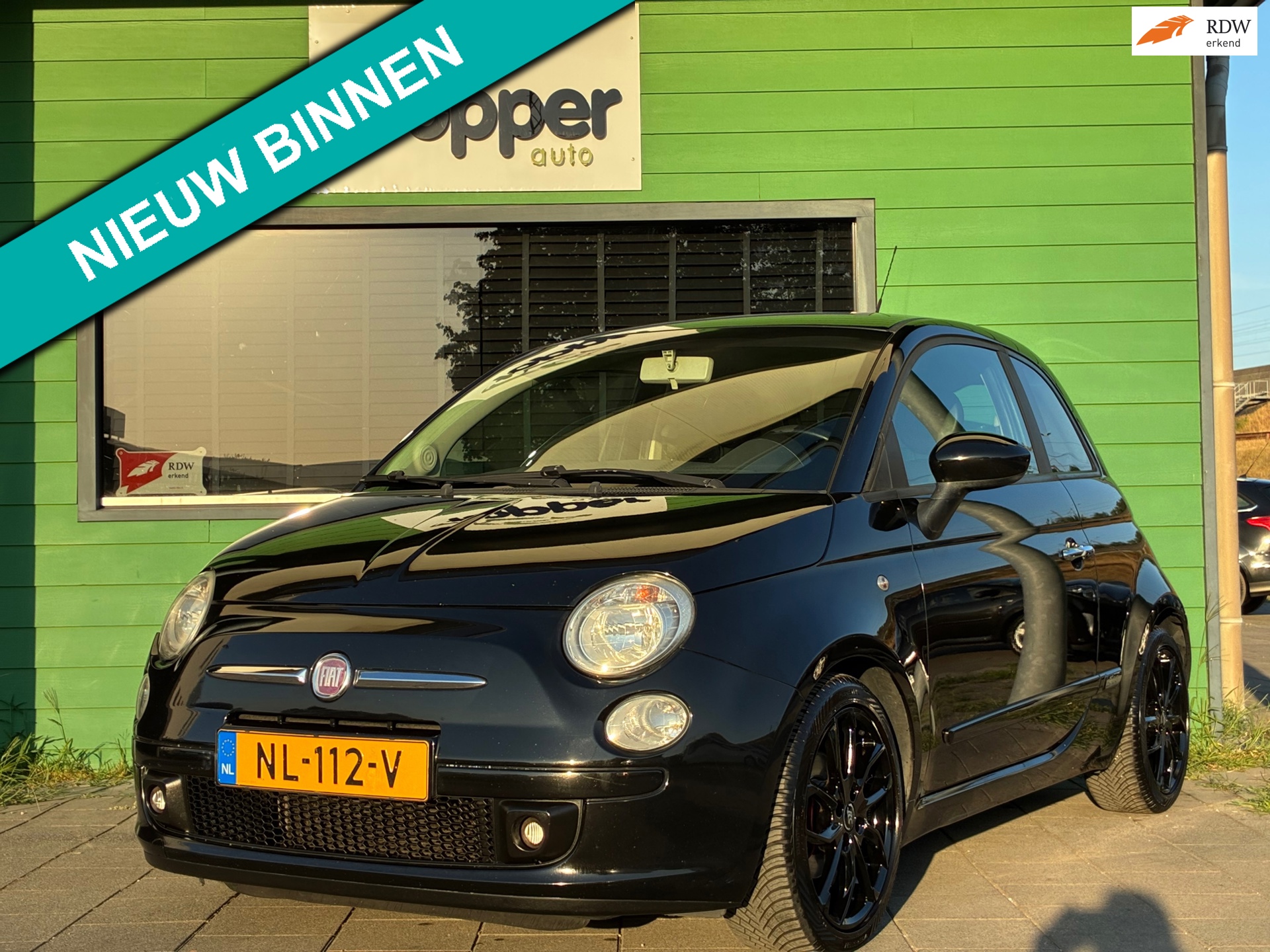 Fiat 500 1.4-16V Pop|Navigatie|D-riem v.v.|Climatronic|Carplay|LM-Velgen|