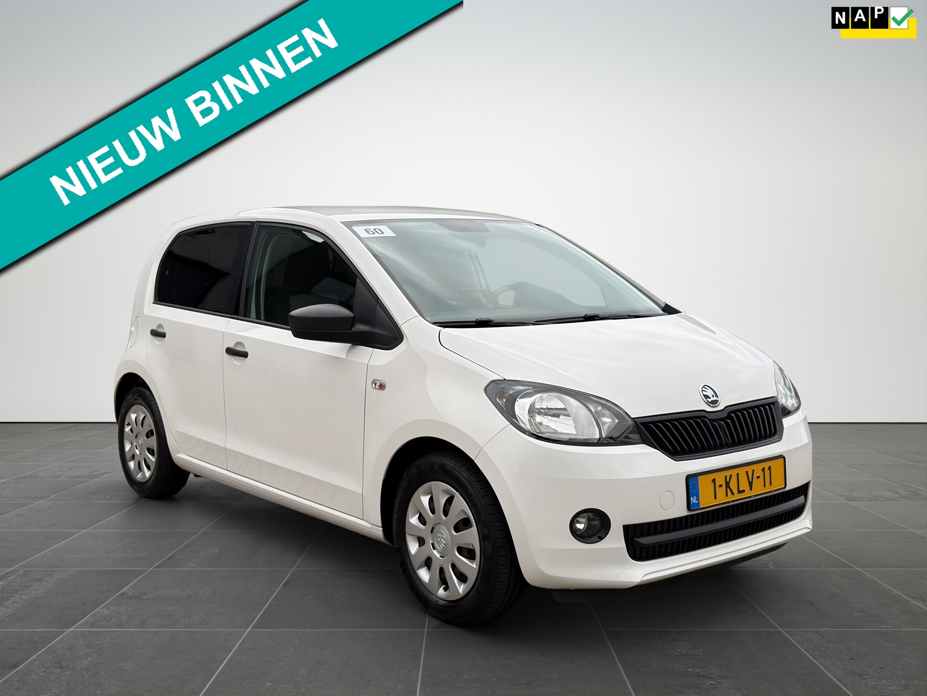 Skoda Citigo 1.0 Greentech Arctic Airco! 1e Eigenaar! 5Drs!