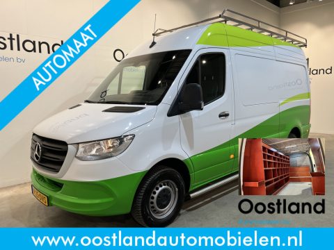 Mercedes-Benz Sprinter 315 CDI L2H2 RWD Automaat / Servicebus / Kastinrichting / Euro 6 / Airco / CarPlay / Cruise Control / Camera / Trekhaak / Imperiaal