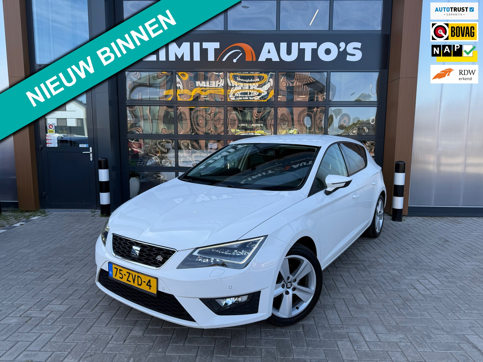 Seat Leon 1.4 TSI FR/Climate/Cruise/Xenon/Pdc v+a/Elek.Ramen/Seat Sound/Lmv/Nap