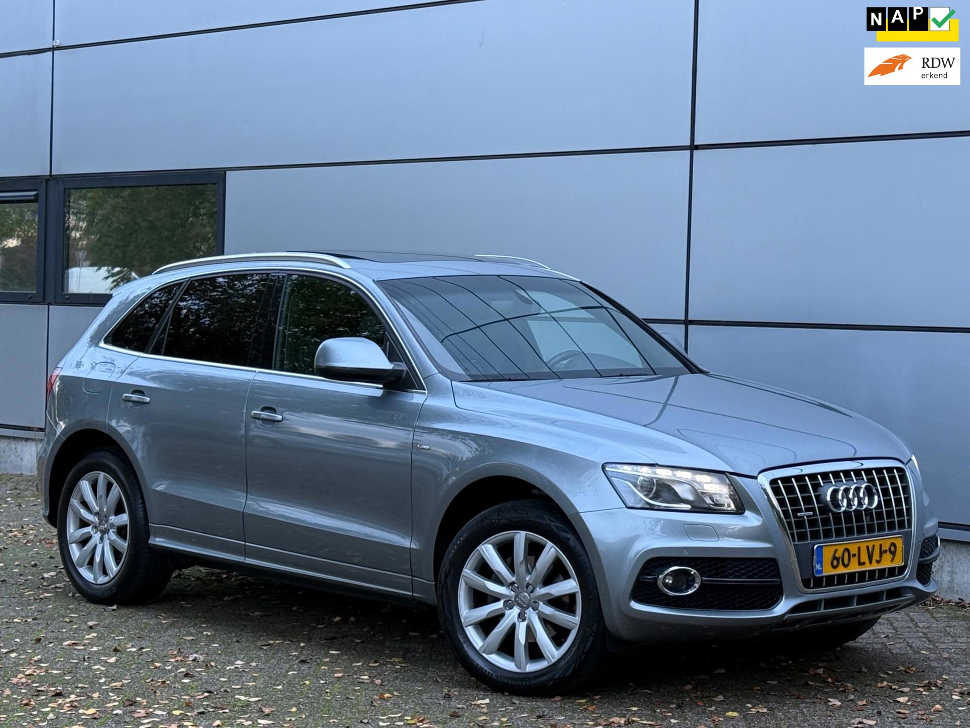 Audi Q5 2.0 TFSI Quattro S-Line Automaat | Pano | Leder | Stoelverwarming | Keyless | Xenon | Led | Full Option