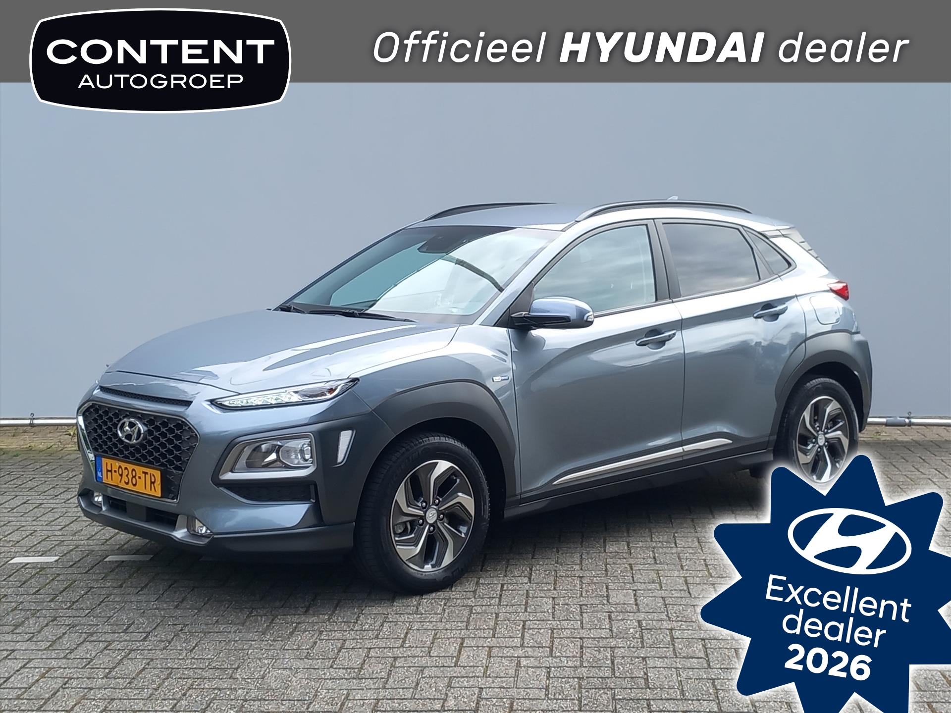 Hyundai Kona GDI 141pk HEV 2WD Aut. Fashion + Trekhaak / Navigatie + Camera / Climate en Cruisecontrol
