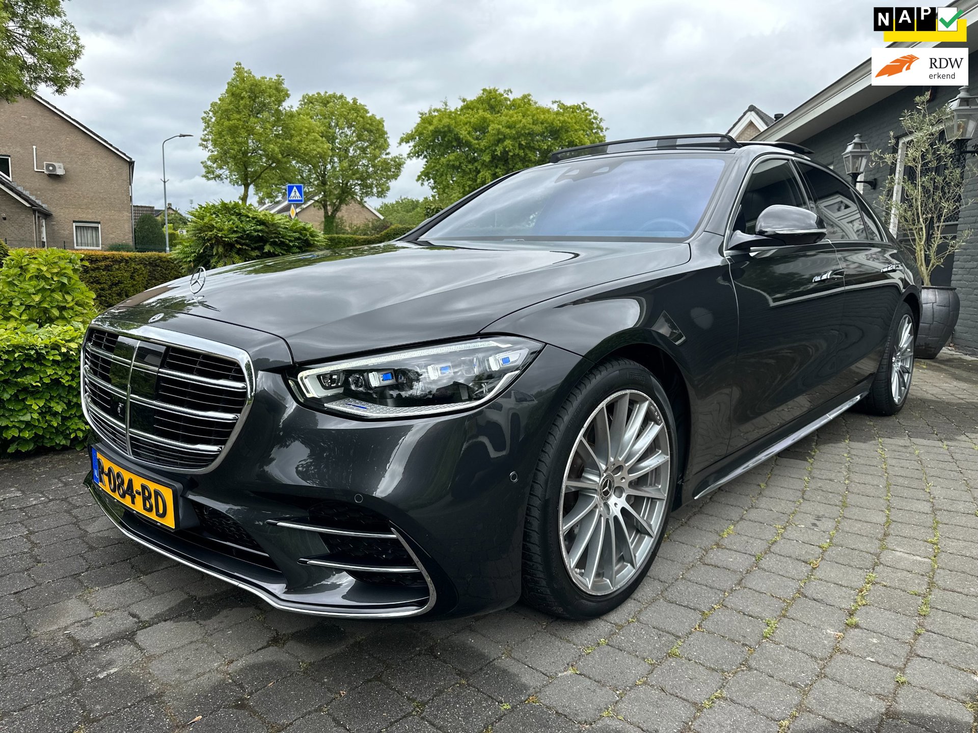 Mercedes-Benz S-klasse 580 e Lang AMG, Pano, Dealer Onderhouden