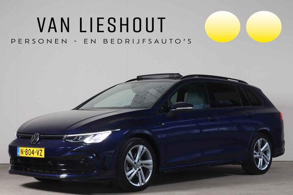­ Volkswagen Golf Variant 1.5 TSI R-Line - NL- Auto!! Elek.Trekh. I Pano I Stoel+Stuurverw.