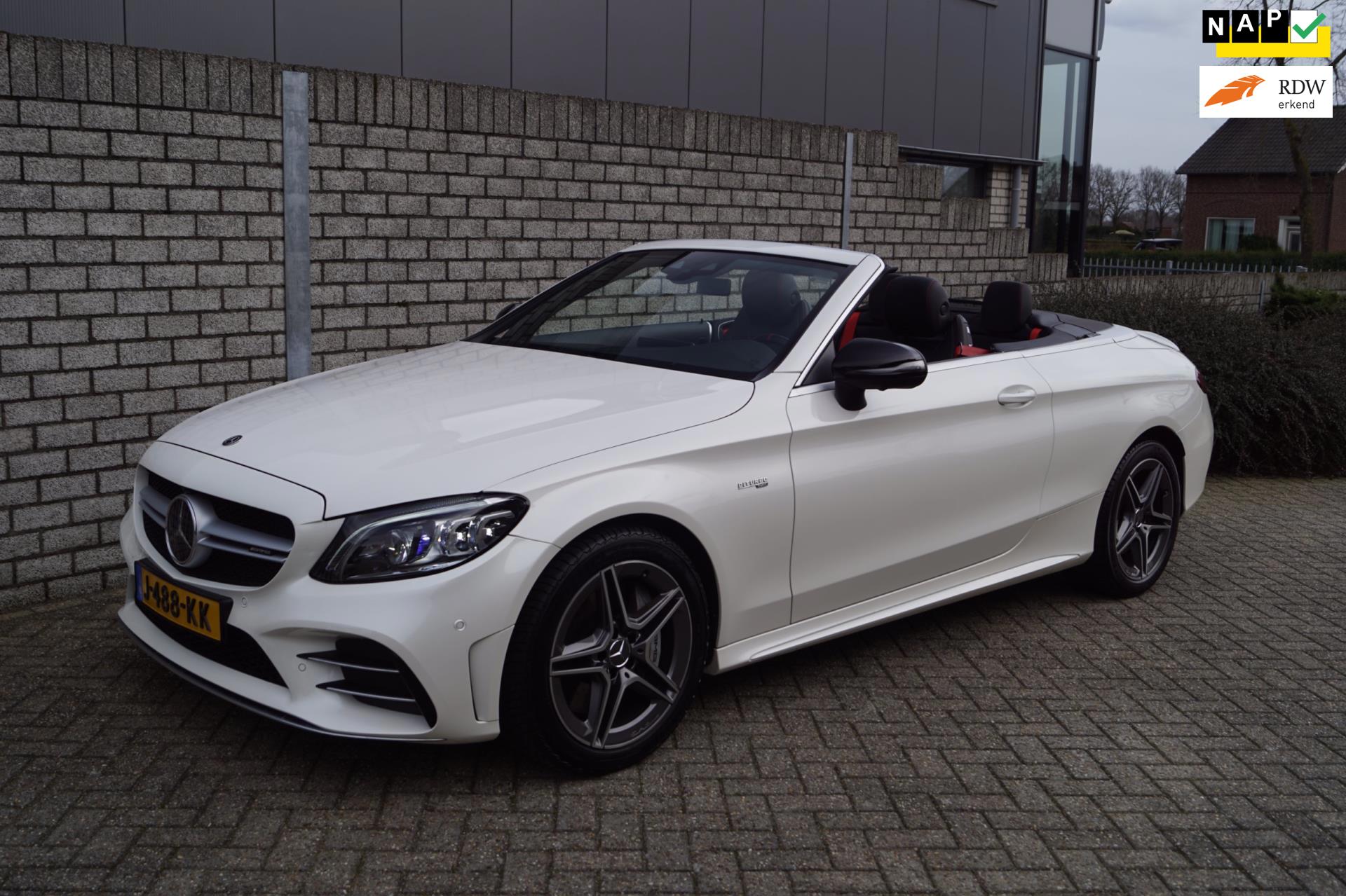 Mercedes-Benz C-klasse Cabrio 43 AMG 4MATIC Autom Leder/Alcantara Navi 360 Camera Adaptieve Cruise Clima 2x PDC LMV ENZ NL Auto.