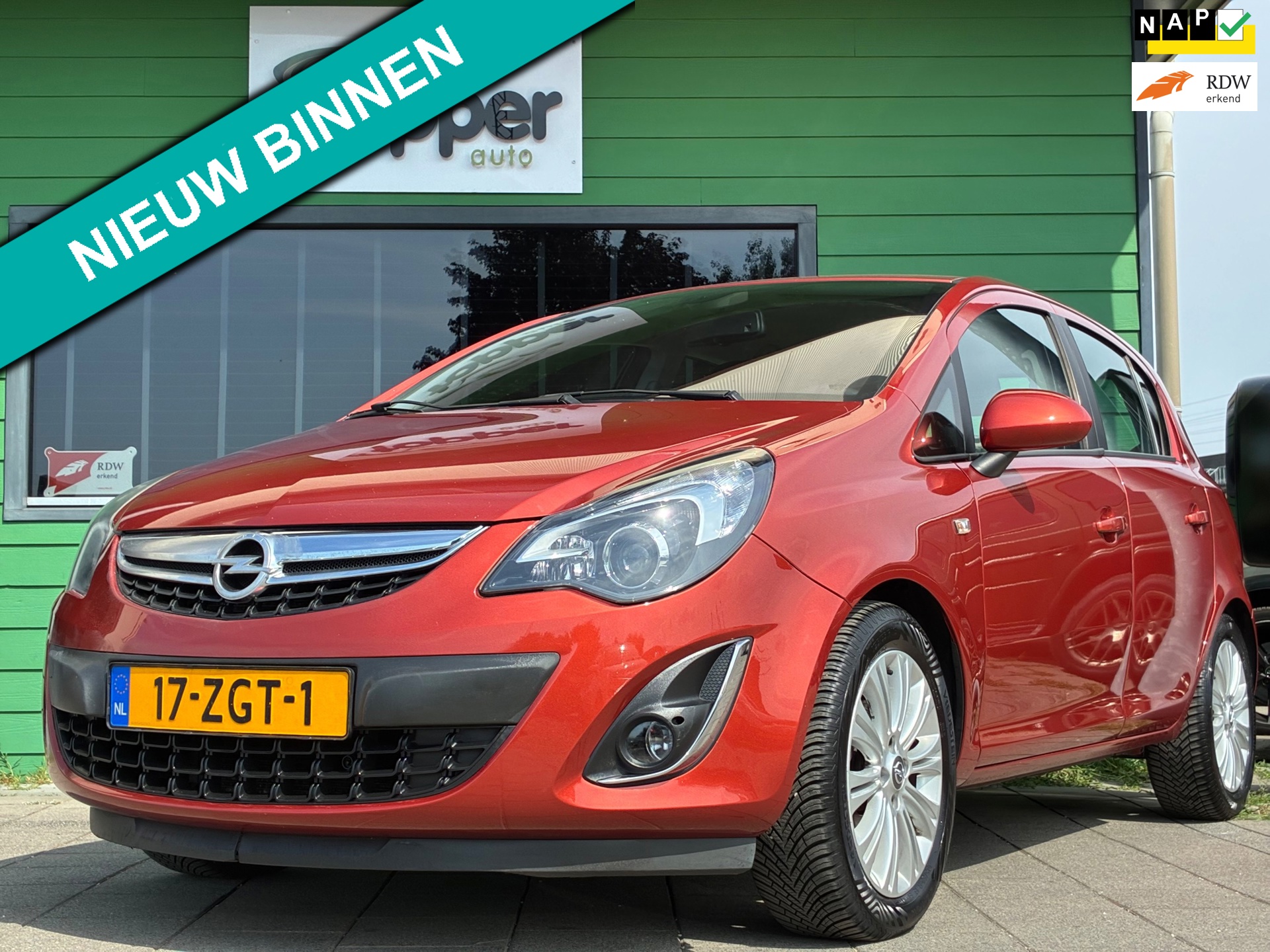 Opel Corsa 1.4-16V Cosmo|2e Eigenaar|Climatronic|CruiseControl|Trekhaak|PDC|Nieuwe APK|NAP|