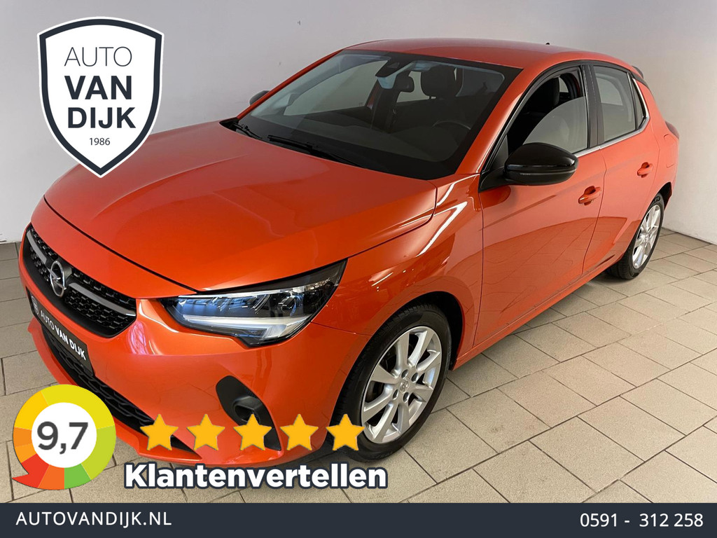 Opel Corsa 1.2 Elegance AUTOMAAT AIRCO NAVI VIA APP BLUETOOTH CRUISE APPLE CARPLAY VELGEN ZEER NETTE AUTO