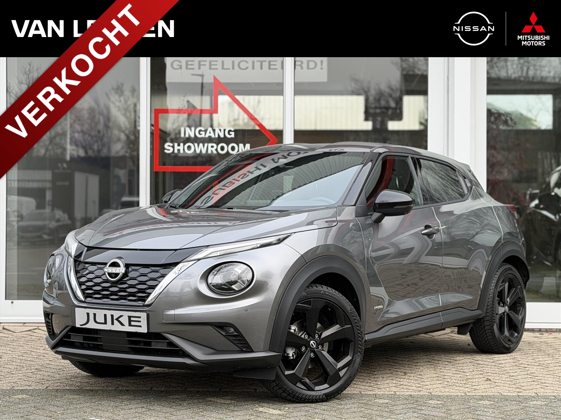 Nissan Juke Hybrid 143pk Tekna | Leder | BOSE | Navigatie | App Connect | 360-Camera | ACC | Keyless