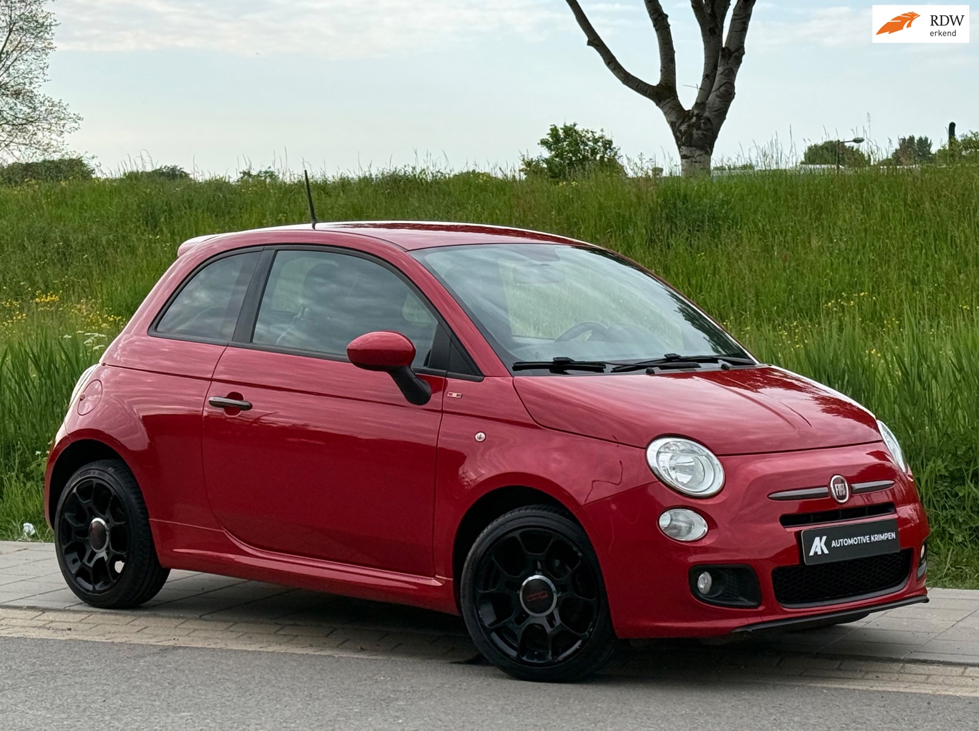 Fiat 500 S 1.2 NL | 2e Eigenaar | Vol Onderh | Half Leer | Park Sensor | Stuurbed | Boekjes