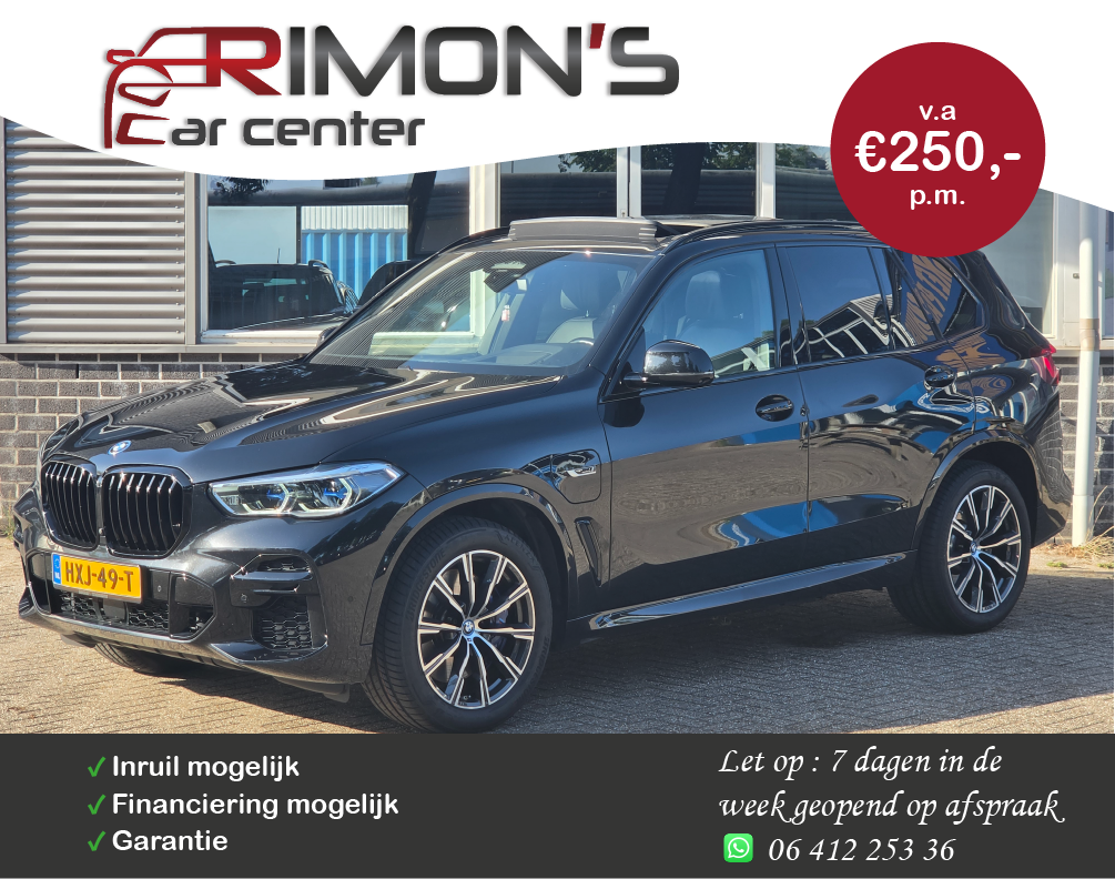 BMW X5 XDrive45e High Executive Laser Pano Masaggestoel Trekhaak Sfeerverlichting