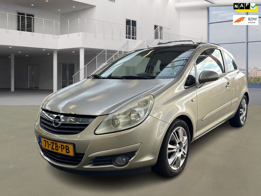 Opel Corsa 1.4-16V Cosmo/PANO/NAVI/FIETSENDRAGER IN KENTEKEN