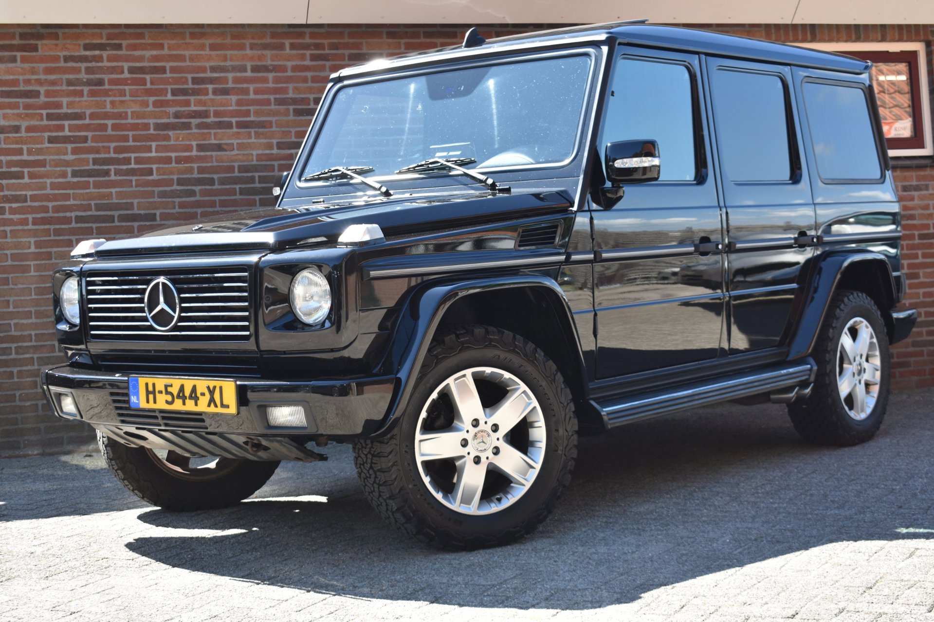 Mercedes-Benz G-klasse 500 St.Wagon '04 Leder Cruise Kantel schuif dak Clima Navi Cruise Inruil mogelijk