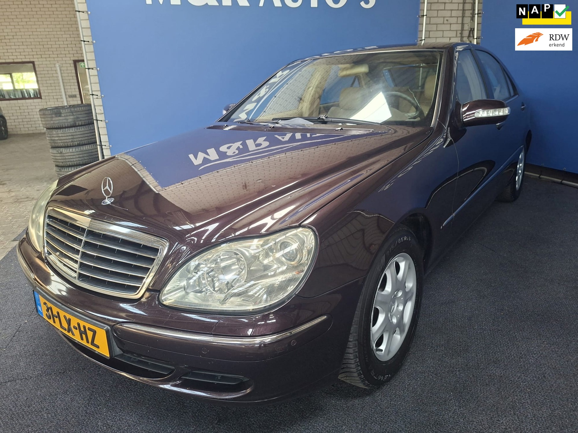Mercedes-Benz S-klasse 350 Lang Automaat Nieuwe APK