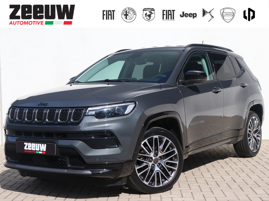 Jeep Compass 1.5T e-Hybrid 130 PK Summit | Leder | Winter | Camera | LED | 19