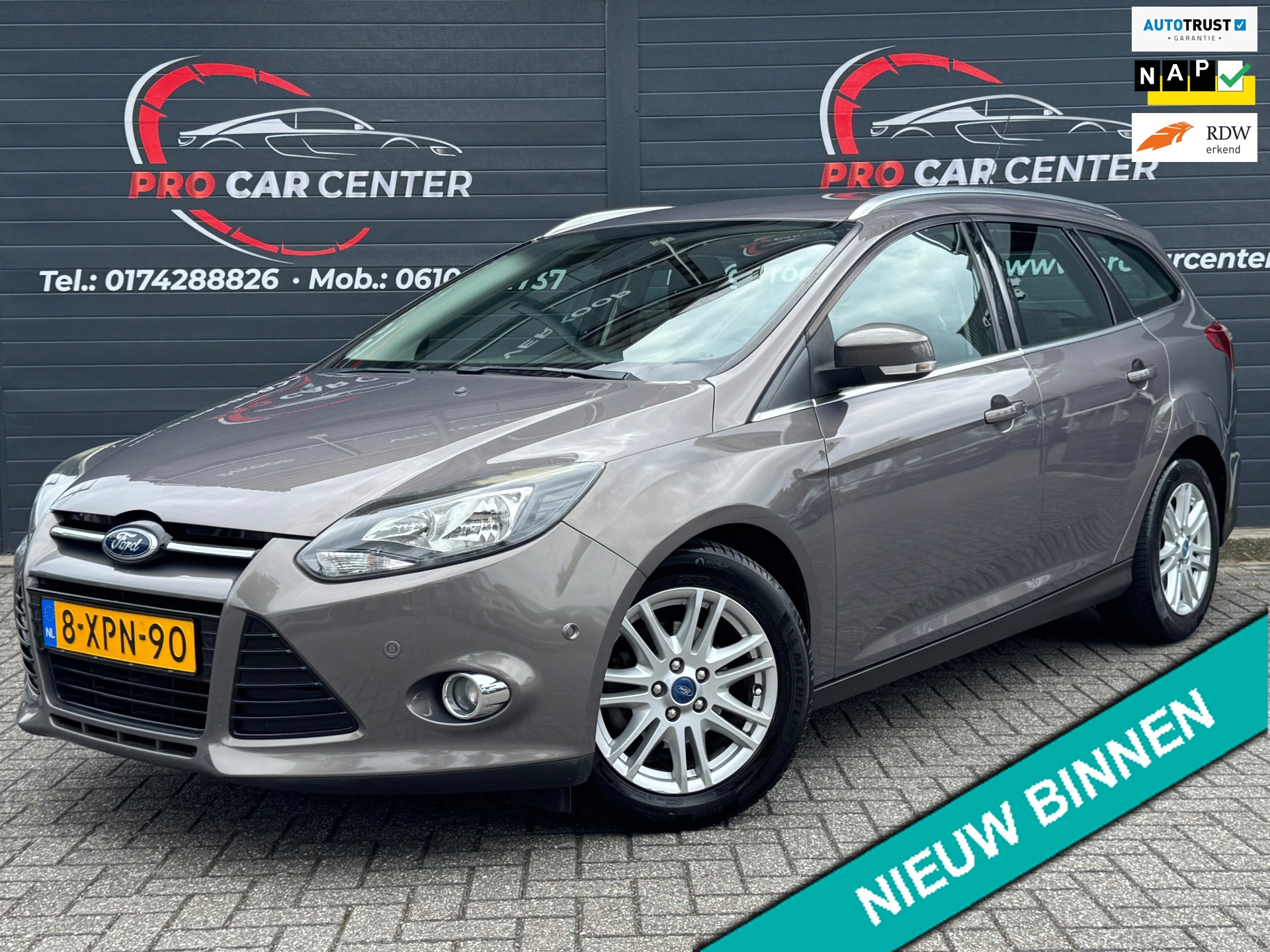 Ford Focus Wagon 1.0 EcoBoost Edition Plus CIMATE | CRUISE | V-A PDC | KEYLESS | NAVI | EL.RAMEN | LMV | NAP | APK