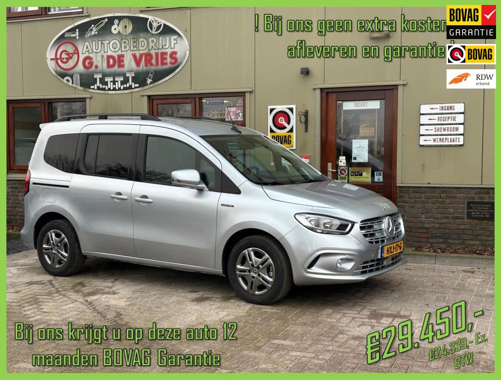 Mercedes-Benz eCITAN Tourer " FULL COLOR EDITION " Electric / BTW Auto Prijs incl. 12 maanden BOVAG-garantie en afleveren –