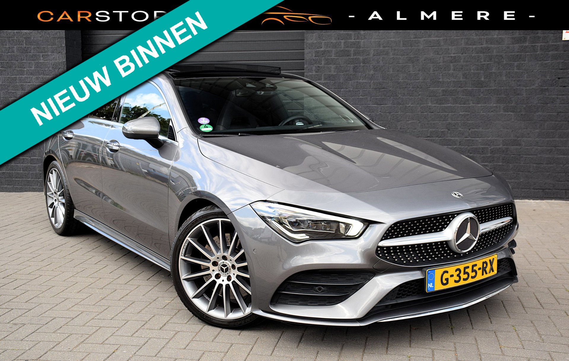 Mercedes-Benz CLA-klasse 250 Premium Plus*AMG Pakket*PANO*SFEER*BURMESTER*CAMERA*NL-Auto*